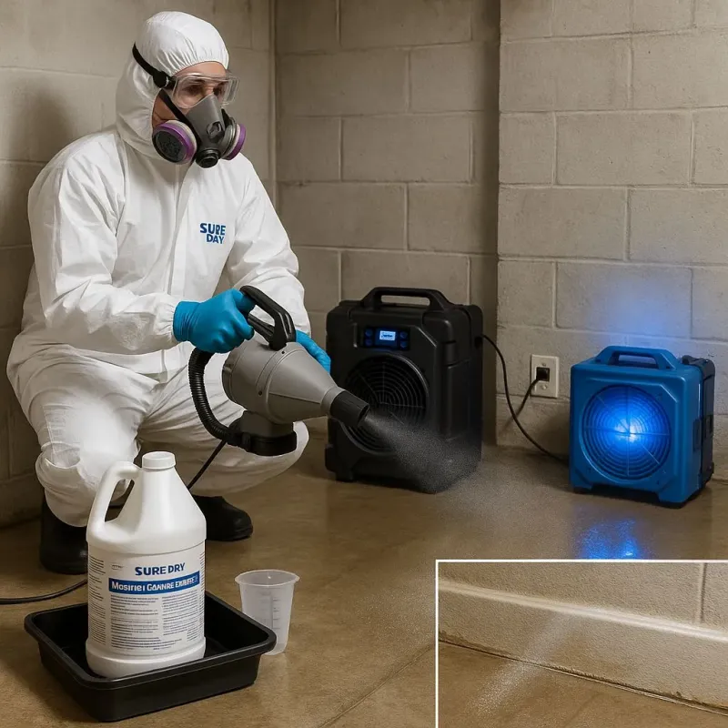 Sanitization and Odor Removal process in Flemington, PA