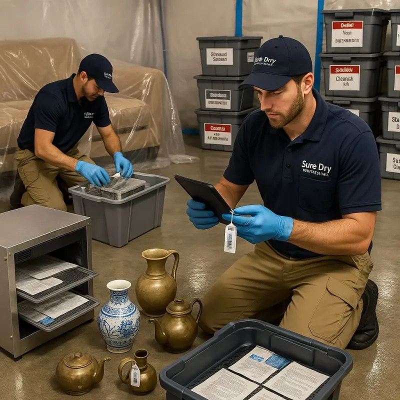 Content Protection and Restoration process in Flemington, PA
