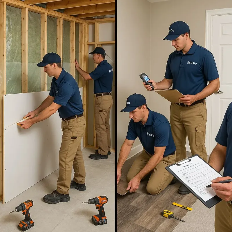 Repairs and Reconstruction process in Flemington, PA