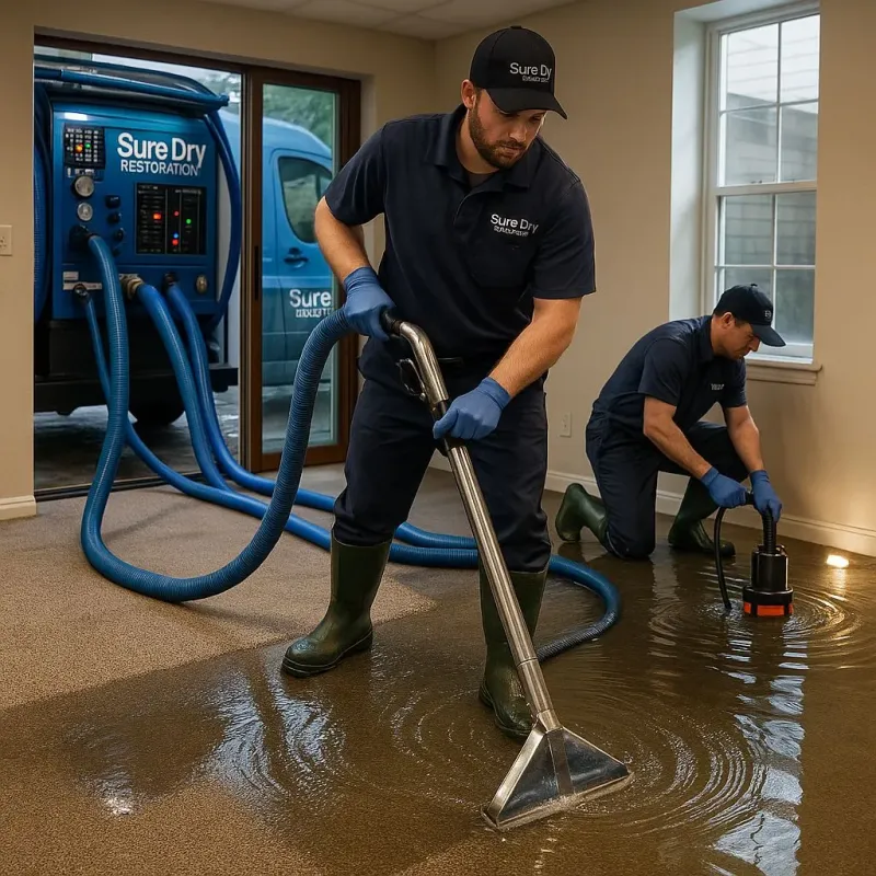 Water Extraction and Removal process in Flemington, PA